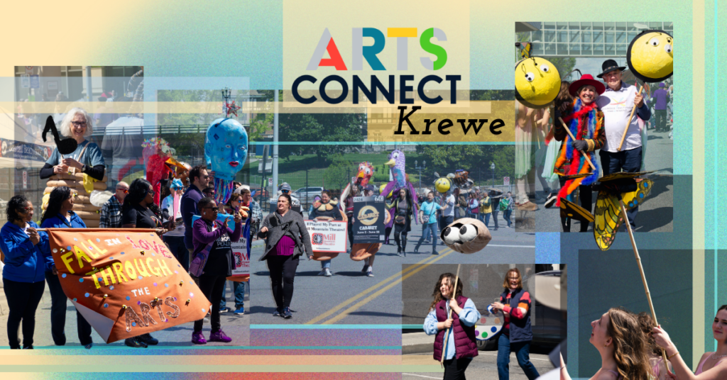 Arts Connect Krewe at the 2024 Daisy Art Parade.