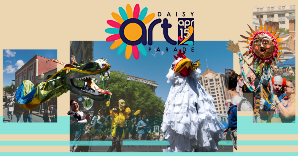 Photos from the 2024 Daisy Art Parade.